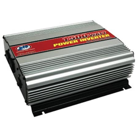 Atd Tools Power Inverter, Modified Sine Wave, 3,000 W Peak, 1,500 W Continuous, 3 Outlets ATD-5954